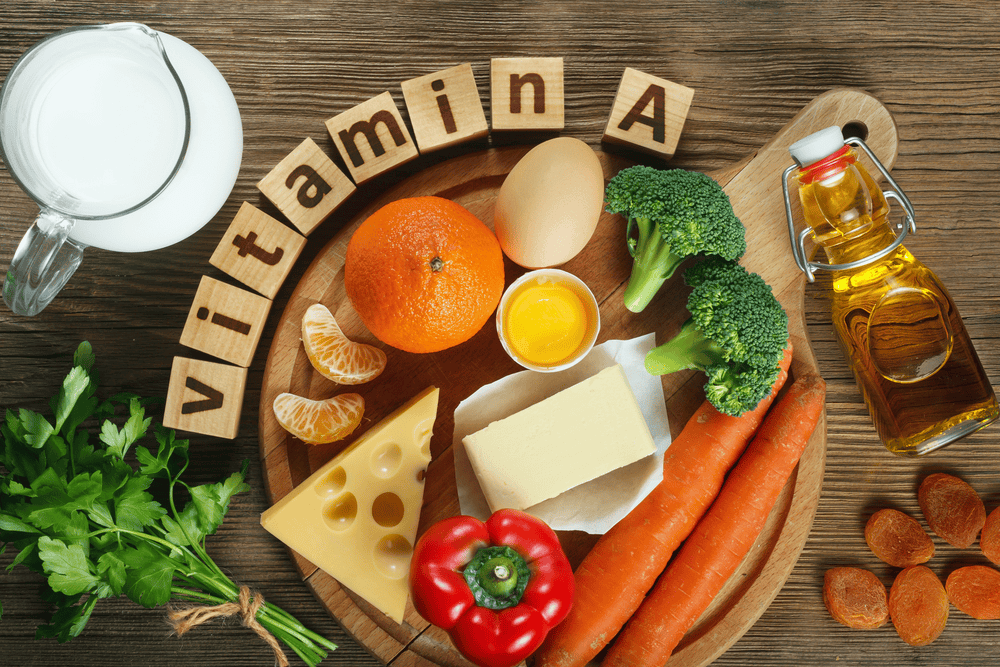 Thực phẩm chứa Vitamin A tốt cho đáy mắt