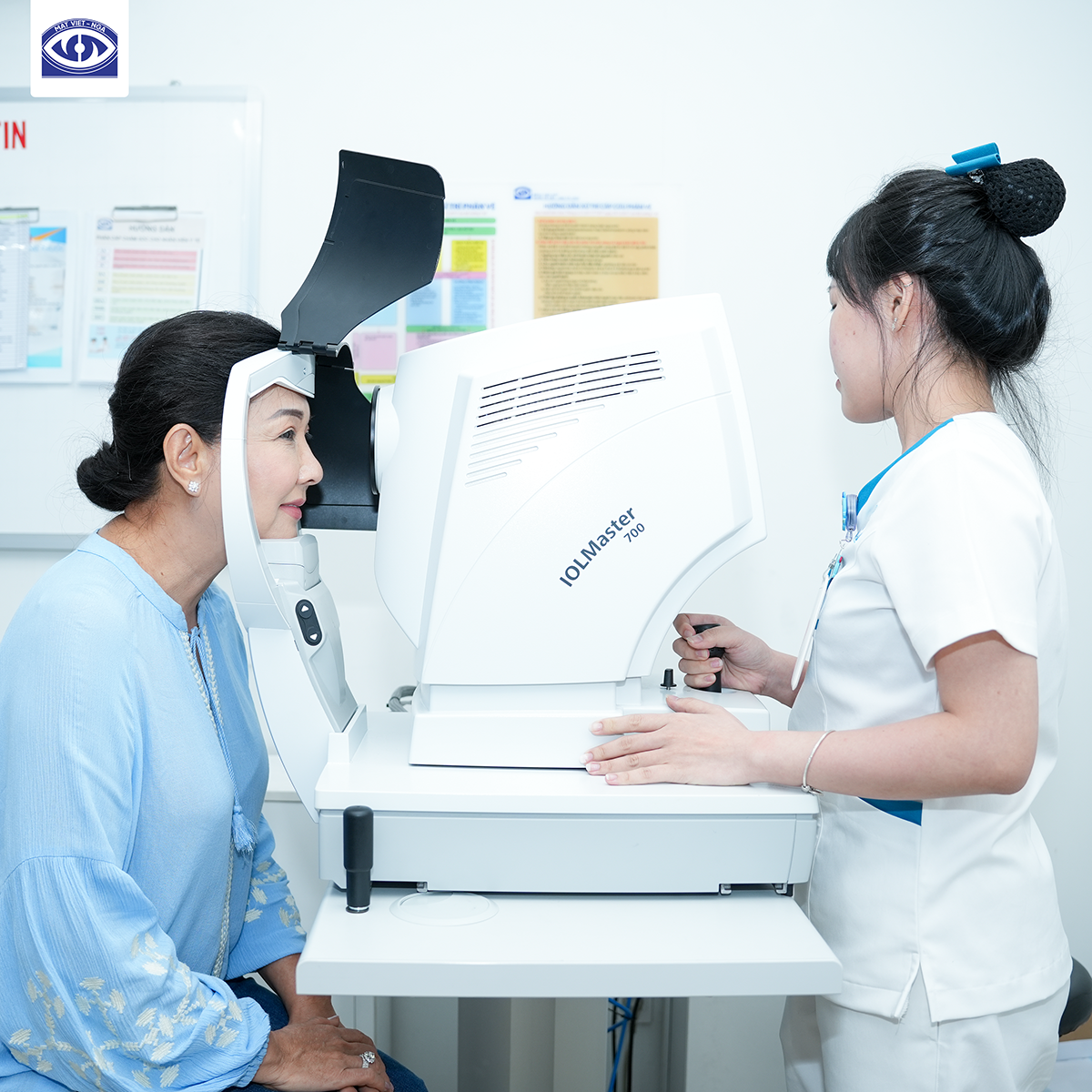 Thăm khám chẩn đoán Đục thuỷ tinh thể tại bệnh viện